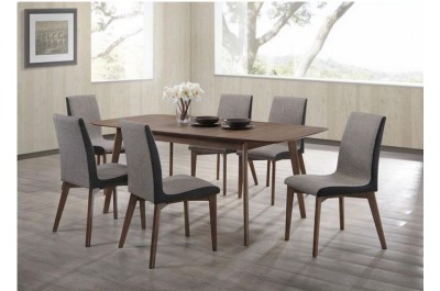 Las Vegas Mid-century Modern Design Dining Table Set- C