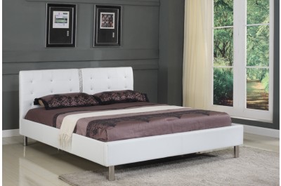 Contemporary Leather Bed