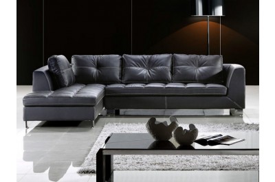 A211 Leather Sectional 