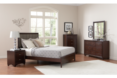 Simone Cappuccino Bed - CO 202181