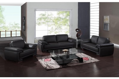 669 Leather Sofa Set