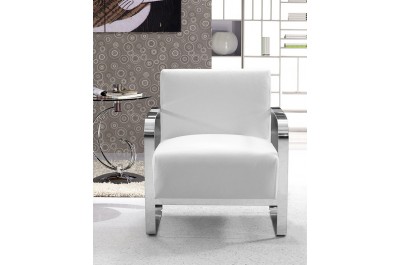 0560 - Modern Leather Lounge Chair - GE