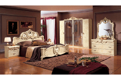 Barocco Ivory Bedroom -N