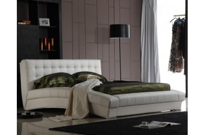 Belgium Leather Bed
