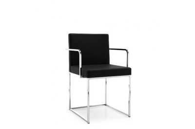 Calligaris Even Plus Leather Arm Chair
