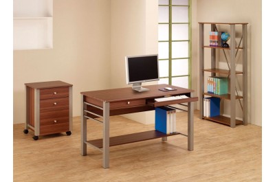 Walnut computer Desk