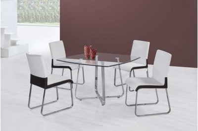 Glass top Dining Table Set - B 21
