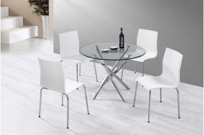 Transparent Dining Table Set - B 542