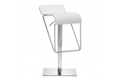 Modern Style Dundy Bar Stool White