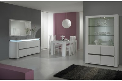 Elite - Modern White Italian Dining Table 