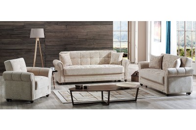 Evelyn Sofabed Beige color