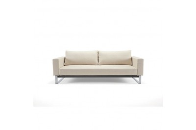 Innovation Cassius Sleek Sofa Bed, Chrome