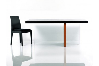 Vision - Modern Black Glossy Floating Dining Table