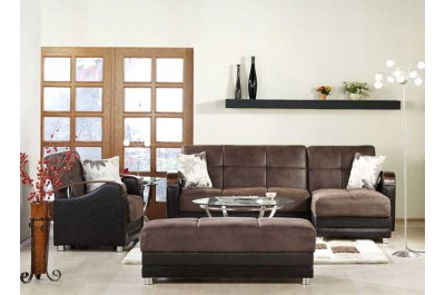 Luba Sectional Sofa Bed 