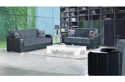 Politan Sofabed – Grey Fabric