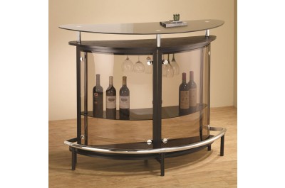 Contemporary Extra-Strong Glass Bar Unit - CO 101066