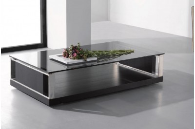Jewels - Modern Black Coffee Table -GE