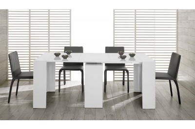 Apple - Modern Ultra-Compact Extendable Dining Table