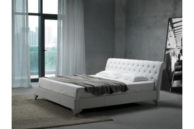 San Remo Leatherette Modern Bed 