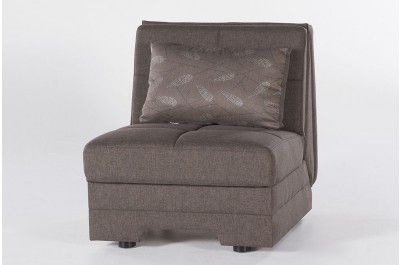 Twinkle Chair Bed Brown Color
