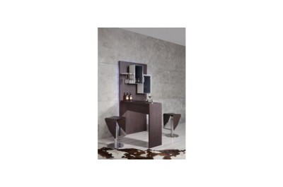 B514 - Modern Brown Bar Cabinet