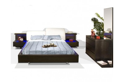 SH - Victoria Modern  Bed with 2 night stands