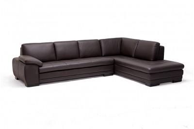 Modern Leather Sectional WI