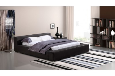 Alpha Leather Bed