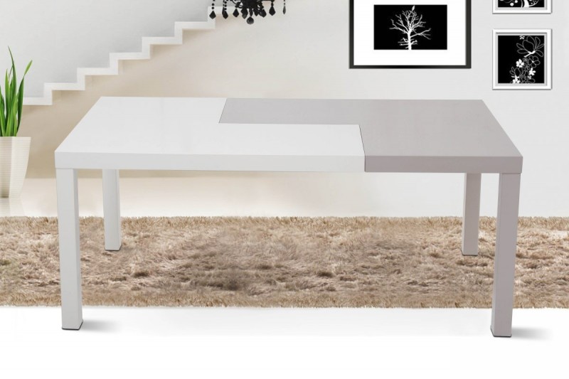 Puzzle - Modern Two-Tone Dining Table - Modern Dining ...