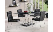 Rolando Chrome Dining Table  113201 - MK
