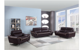 150 Modern Brown Leather set