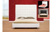 7016 Bonded Leather Bed with Crystals