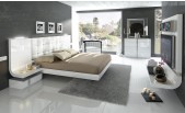 Grant Modern Bedroom set White color -N