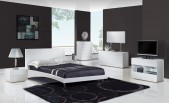 Bristol - Contemporary Glossy Bedroom Set - GE