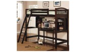 MS- CO-460063 Twin Workstation Loft Bunk Bed