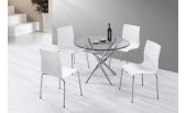 Transparent Dining Table Set - B 542