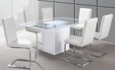 White Dining 7pc Set - B 273