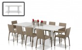 Glaze - Modern Extendable Dining Table