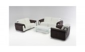E9000 - Modern Leather Sofa Set with Electrical Recliners 