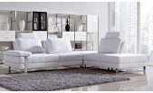 Vega - Modern Fabric Sectional Sofa Set With Pull-Back Seats