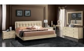 La Star Beige Modern Italian Bedroom set - N