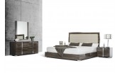 Modrest San Marino Modern Grey Bedroom Set