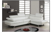 Sunset Modern Leatherette sectional-Q