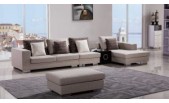 Modern Cream Fabric sectional