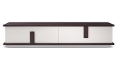  TV049 - Modern Brown Oak TV Stand - GE