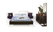 SH - Victoria Modern  Bed with 2 night stands