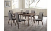 Las Vegas Mid-century Modern Design Dining Table Set- C