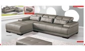 FS- 8006 Leather Sectional with Adjustable Head Rests