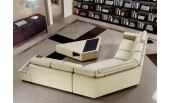 Tera- Beige Sectional Sofa with Coffee Table