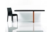 Vision - Modern Black Glossy Floating Dining Table